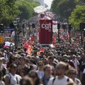 Sindikati: U Francuskoj oko 300.000 demonstranata za praznik rada