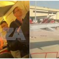 (Video) Mortus pijan započeo tuču i skinuo se k'o od majke rođen u avionu! Pilot morao prinudno da sleti, muškarac iskočio pre…