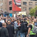 Skup pristalica Studentske liste i SNS završen uz dva manja koškanja, student još nije saslušan