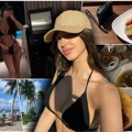 Đina Džinović se skinula u bikini, vrelim pozama zapalila mreže! A tek da vidite u kakvom luksuzu uživa na Maldivima