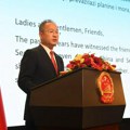 Prikazan promotivni video „Izvan prozora je plava planeta“ na svečanom prijemu kineske ambasade u Srbiji povodom Dana…