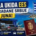 Grčka ukida EES za građane Srbije od juna