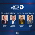 Treća predizborna debata na TV Nova 16. oktobra: Tema ekonomija i životni standard