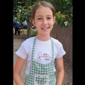 Devojčica Nina Ninković u utorak će prodavati krofne za lečenje svog oca na Trgu slobode
