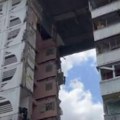 Granatiran Belgorod! Projektil prepolovio zgradu: Jezive scene sa lica mesta (video)