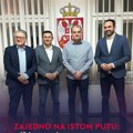 Boris Kovačević i Slađan Rakić sastali se sa dr Milićem u Nišu