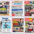 Насловне стране сутрашњих новина: Прелиставање штампе за среду, 20. мај 2026. године