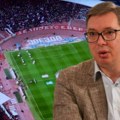 Vučić na stadionu "Rajko Mitić": Predsednik Srbije sa sinom Vukanom gledao utakmicu Crvene zvezde i Zenita