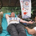 Vojska i policija u akciji dobrovoljnog davanja krvi u manastiru Svetog Prohora