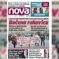„Nova“ piše: „Bačena rukavica“
