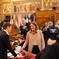 Ana Brnabić u Budimpešti, srdačan susret sa predsednicom EP Mecolom