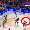 Ovo je bilo brutalno! Žan Montero "izlomio kolena" Vasi Miciću, bacio ga na pod, a hladnokrvno "zgazio" Hapoel