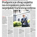Ponoš: Podgorica je novi neprijatelj Vučićevog režima