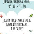 Počinje Dečija nedelja: Berza knjiga i inkluzivna izložba, evo kad je svečano otvaranje