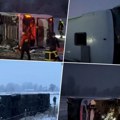 Prevrnuo se Autobus pun putnika, ima mrtvih! Užas u Turskoj, spasioci izvlačili beživotna tela iz vozila (video)