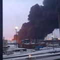 Rusija: ugašen požar u rafineriji Slavjanski izazvan padom ukrajinskog drona