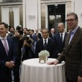 Vučić na svečanosti povodom završetka radova na hotelu u Kuli Beograd