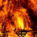 Пожар у складишту гума у Сесветама: Има озлијеђених