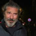 VIDEO: Glumac Gagi Jovanović u Zemunu poprskan biber sprejem