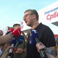Vučić u Vladimirovcu: Počećemo sa Rumunima gradnju brze saobraćajnice do Temišvara