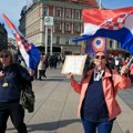 Протест пензионера у Загребу: Траже да пензија буде 60 одсто просечне зараде