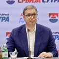 Vučić proglasio pobede u „do sada neviđenim uslovima“