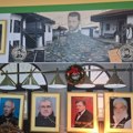 Toplički književnici na zidu Kluba književnika u Beogradu