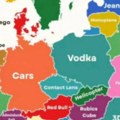 (Mapa) Hrvati pobesneli zbog nove karte Evrope: Preko države im piše veliko "ništa"
