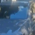 (Foto, video) Karambol u centru Beograda! Razbijeno više automobila u Kneginje Ljubice: "Volvo" divljao, pa ostao bez točka