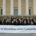 U Parizu se održava marš protiv antisemitizma, Makron poziva na jedinstvo