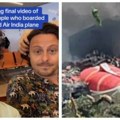 Nasmejani do poslednjeg trenutka! Jezivi snimak para pre kobnog pada aviona u Indiji (video)