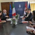 Đurić razgovarao sa ambasadorom Italije o evropskom putu Srbije