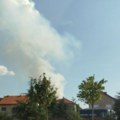Požar u ataru naselja Donje Vlase, niški vatrogasci na terenu