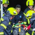 Zajednička obuka spasilačkih službi u bivšoj kasarni - simulacija spašavanja u realnim uslovima
