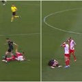 Horor povreda mladog srpskog fudbalera! Bivši igrač Crvene zvezde uklizao, pa posle nekoliko sekundi došao do protivnika i…