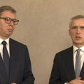 Vučić o sastanku sa Stoltenbergom: Tražio sam da NATO preuzme kontrolu i obezbedi normalan život na Kosovu i Metohiji