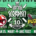 Keltski punk bend “Scordisci”, “Garage band”, “Opproprium”, “Kolac” i “Nula” u AKC FUZZ