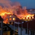 Požar u zgradi nekadašnje „Prosvete“ u Nišu [video]