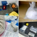 Kokain, heroin, evri, dinari... U Beogradu uhapšena 2 dilera - pogledajte šta im je sve policija pronašla u stanovima…