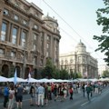 Deo akademske zajednice najavio da kampuje ispred Vlade Srbije do ispunjenja zahteva