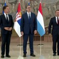 Predsednik Vučić ugostio predsednike vlada Holandije i Velikog Vojvodstva Luksemburga