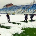 Čišćenje snega - Novopazarci menjaju tim u odnosu na prvenstvo