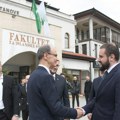 Premijer Macut sa ministrom Zukorlićem u Novom Pazaru
