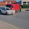Saobraćajna nezgoda na Bulevaru Nikole Pašića u Leskovcu