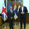 Vučić sa izaslanikom Velike Britanije za Zapadni Balkan: Jednostrani potezi Prištine opstruiraju dalji tok razgovora