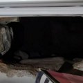 VIDEO: Neko je ispod sudskog depoa u Podgorici prokopao tunel, ovo su mogući razlozi