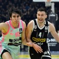 Partizan se mučio, ali slavio: Trujumf crno-velih protiv Mege u polufinalu KLS