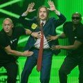 Tomi Keš, estonski predstavnik na Evroviziji, imao na sakou natpis „Pumpaj“