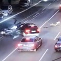(Video) Pogledajte trenutak kada je vozilo N1 pokosilo policajca! Policijski službenik (28) preleteo preko motocikla, prevezen…