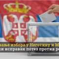POKS: Stav koalicije NADA – Bojkot izbora, kao i učešće na unapred nameštenim i pokradenim izborima NADA - Bojkot izbora